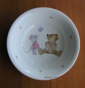 MIKASA TEDDY CLASSIC YOUTH CHINA 6 3/4" CEREAL & SOUP BOWL (S) - Picture 1 of 3