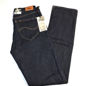 Women's Lee Marion Regular Straight Jeans Size W30 L33 Stretch Deluxe NWT - Picture 1 of 3