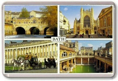 Bath, Somerset Fridge Magnet 03 Free Postage