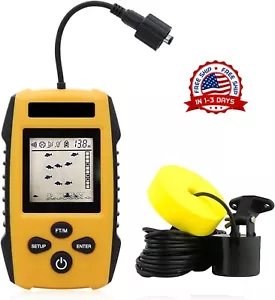 Fischsucher Detektor Boote Angeln Sensor Sonde LCD Fishfinder Fish Finder - Bild 1 von 8