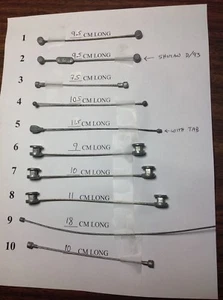VINTAGE N.O.S. BICYCLE BRAKE YOKE STRADDLE CABLE MANY VERSIONS / 100's In STOCK - Picture 1 of 12