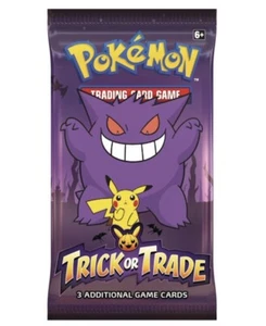 Pokemon TCG Trick or Trade Halloween Booster Pack (Factory Sealed) 🎃 🔥 - Picture 1 of 2