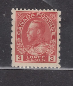 1931 #184 3¢ KING GEORGE V ADMIRAL PROVISIONAL ISSUE PERF 12X8 F-VFNH - Picture 1 of 2