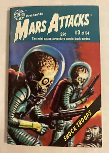 MARS ATTACKS mini-comic #3 Shock Troops (1988) Topps Pocket Comics Vintage - Picture 1 of 2