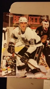 LUC ROBITAILLE  BECKETT MAGAZINE COVER-HOF - Foto 1 di 1