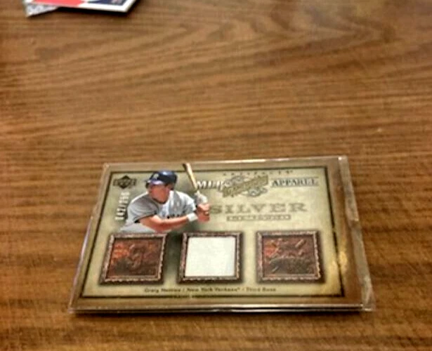 Upper Deck Artifacts MLB 2006 ropa plateada 42/250 ortigas de grano #MLB-GN Foto 1 de 1