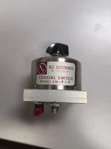 RLC Electronics Coaxial Switch Model SM-5-N - Picture 1 of 6