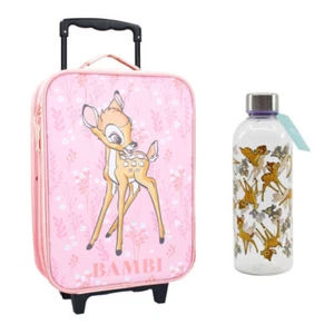 Disney Bambi Kinder 2tlg Set Trolley Kinderkoffer plus Trinkflasche 850 ml - Bild 1 von 5