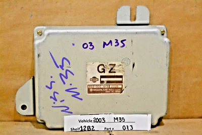 2003 Infiniti M45 Q45 Transmission Control Unit TCU A64000NK9 Module 73 12B2 - Imagen 1 de 4