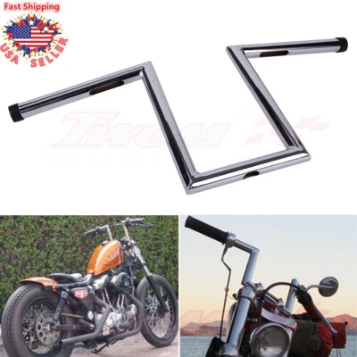 1" 25MM Black Motorcycle Drag Handlebars for Yamaha V-Star XVS 1100 1300 650 950 - Image 1 of 4