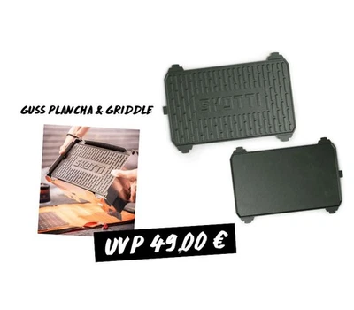 SKOTTI KAST Gusseisen-Plancha