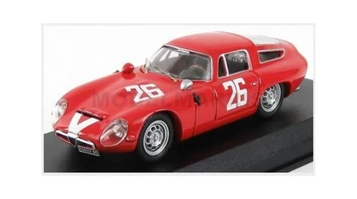 BEST-MODEL 9780 Alfa Romeo - TZ1 N 26 1000km Monza 1965 Plant - Hall - Red - 1 - Image 1 of 2