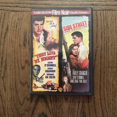 They Live by Night & Side Street DVD Used Foto 1 de 4
