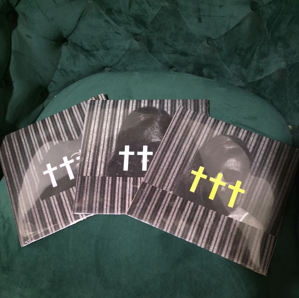 Crosses 10" EP Vinyl Set - SEALED - Pink, Blue, Yellow (Chino Moreno, Deftones)  - Image 1 of 4