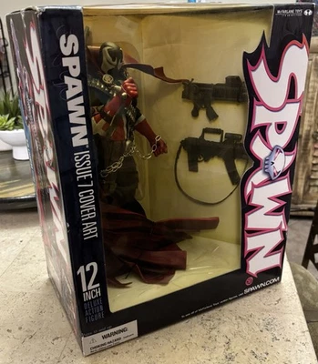 McFarlane Toys SPAWN Issue #7 Cover Art 12-Inch Deluxe Action Figure New 2006 - Image 1 of 4