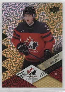 Tablero de aluminio 2024 Upper Deck Team Canada Juniors estampado dorado/25 Jake Furlong - Imagen 1 de 4