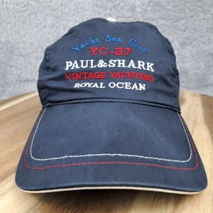 PAUL & SHARK YACHTING Mütze Kappe Riemen hinten blau Logo Yacht Club YC-37 Royal Ocean - Bild 1 von 9