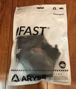 IFAST Ankle Brace - Ankle Stabilizer For Men & Women. Medium, Black, Single - Picture 1 of 3