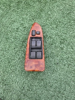 Interruptor maestro de ventana eléctrica Toyota Avalon 2005 2006 2007 2008 2009 OEM grano de madera  Foto 1 de 4