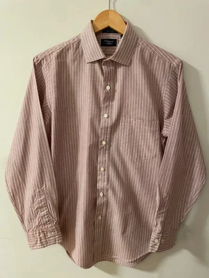 De Colección Gant Hugger "Heritage Broadcloth" Hecho en EE. UU. 16/32-33 Rayas Clásico Trad Foto 1 de 4