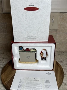 Hallmark Keepsake Ornament “Santa’s Favorite Stop”, Signed 1993, New Open Box - Picture 1 of 12