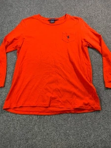 Ralph Lauren Sport Shirt Damen XL Rot Langarm Rundhals Freizeit Tasche - Bild 1 von 18