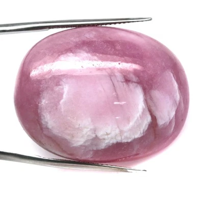 109.05 克拉 加热粉红色红宝石马达加斯加椭圆形凸圆形 — 第 1/4 张图片