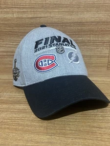 2021 Stanley Cup Hat Lightning Canadiens Fanatics Cap NHL Hockey NEW - Picture 1 of 7