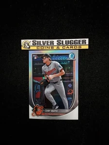 2025 Coby Mayo Bowman Chrome Image Variation Refractor #83 RC Rookie Card Oriole - Picture 1 of 2