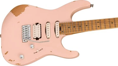PRE-ORDER! CHARVEL Rick Graham Signature Pro-Mod DK24 2PT CM MAPLE / WORN SHELL - Image 1 of 4