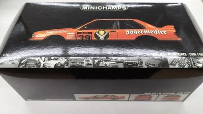 Minichamps BMW M3 1988 1/18 Mini Car, used, box interior stains - Image 1 of 4