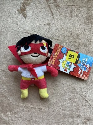 Ryans World Peluche de Pelúcia Médio Moyenne Ryan Pocket*Relógio de Pelúcia 6 Polegadas de Altura - Imagem 1 de 4