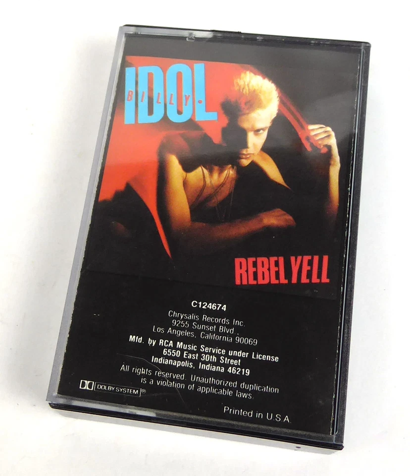 Musikkassette - BILLY IDOL - Rebel Yell - Tape MC - Bild 1 von 1