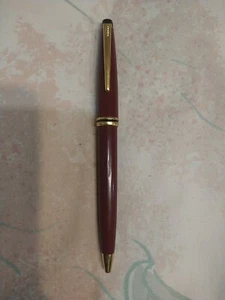 Cross Solo Red Plastic Ball Point Pen Japan Made - Picture 1 of 7
