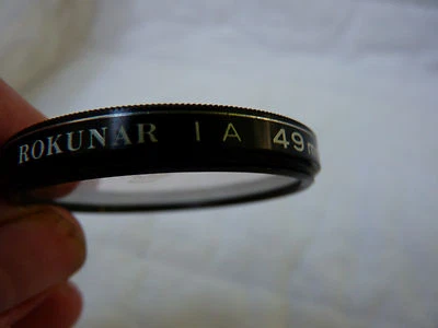 Rokunar 49mm 1A Skylight Filter Made In Japan With Case, Very Good Condition - Image 1 of 3