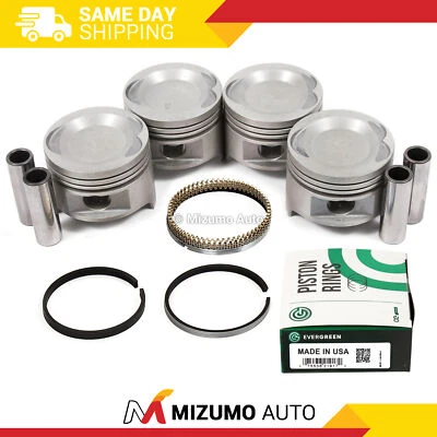 Pistones con anillos para Mazda B2200 F2 2,2 L SOHC Foto 1 de 4