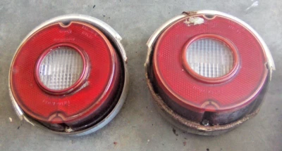 RARO VINTAGE 71-75 OPEL MANTA HELLA ROJO LUCES TRASERAS 154-ZR-R FC-11DG Foto 1 de 4