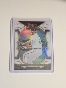 2023 PANINI SELECT JOHN SMOLTZ CONCOURSE WHITE 039/149 ATLANTA BRAVES SS2