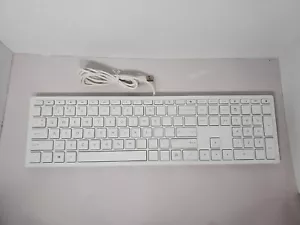 HP TPC-COO3K - Keyboard, Wired, White Slim - Picture 1 of 5