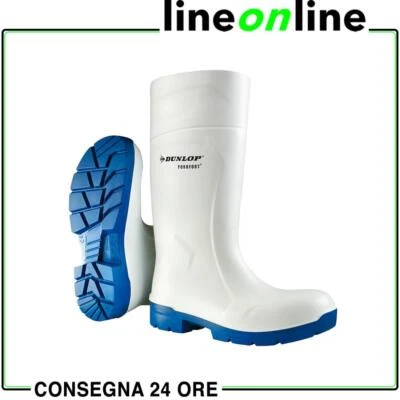 Stivali da lavoro Dunlop Purofort CA61131 S4  impermeabili antiscivolo bianchi - Immagine 1 di 2