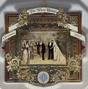 Weißes Haus Historical Assoc Weihnachtsschmuck 2007 in OVP mit Booklet - Bild 1 von 5