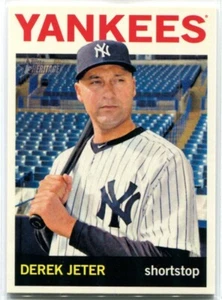 Béisbol Derek Jeter 2013 Topps Heritage Yankees de Nueva York #190 - Imagen 1 de 1