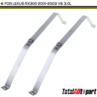 2x Correia de Tanque de Combustível para Lexus RX300 2001 2002-2003 V6 3.0L DOHC Cinza 7760248020 - Imagem 1 de 4