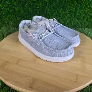 Hey Dude Kleinkind Wendy Jugend Star Azora grau Slipper Schuhe Größe 11 neu im Karton - Bild 1 von 6