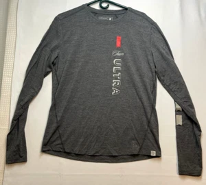 Michelob Ultra Beer maglia uomo manica media lunga Live Team Endurance grigio - Foto 1 di 12