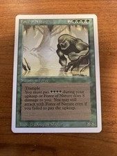 Force of Nature 1994 3rd Revised Edition 3ED Green Rare MTG NM-MINT