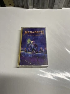 Megadeth Rust in Peace Audio Cassette Tape Rock Trash Album  - Picture 1 of 4