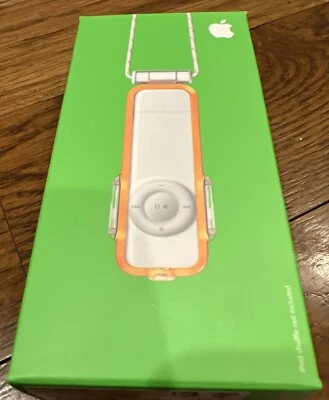 Funda deportiva original Apple iPod Shuffle M9758G/A naranja/blanco  Foto 1 de 4