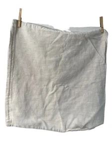 Natürliche Leinen Kissenbezüge Reißverschluss 19,5" Quadrate Markenlos Ein Paar 2 - Bild 1 von 6