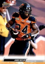 2023 Upper Deck CFL Football BASE GOLD EXCLUSIVE cards #1-100 U-Pick From List